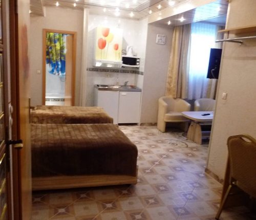 Doppelzimmer Apartment Nr. 3 mit eigener Sauna im Souterrain